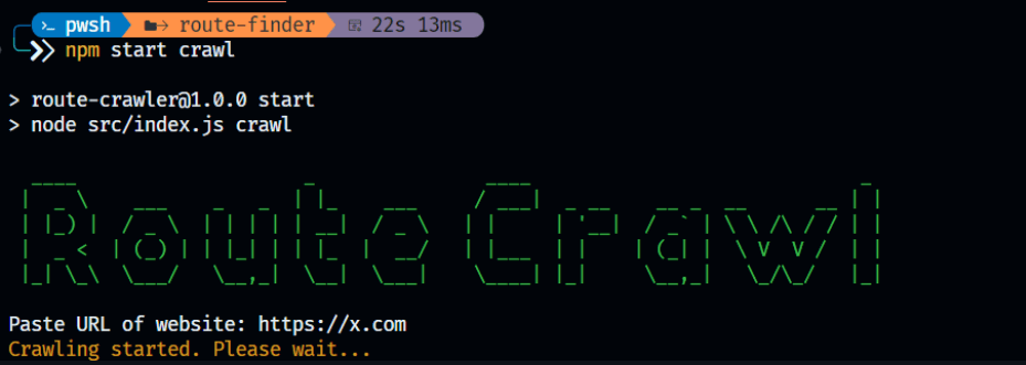 Route Crawl