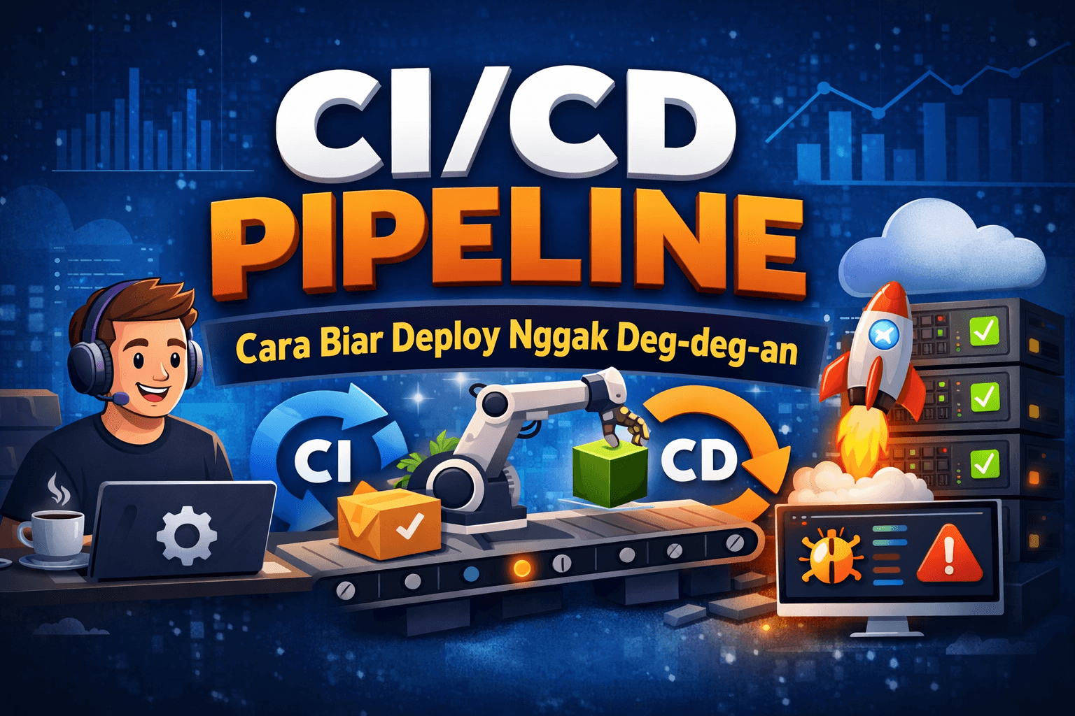 CI/CD Pipeline: Cara Biar Deploy Nggak Deg-deg-an